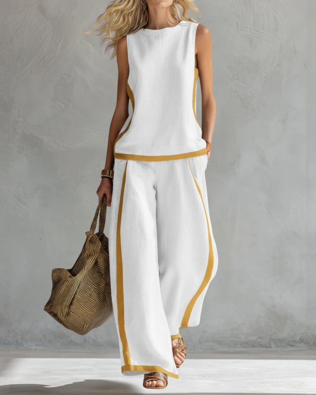Leila | Conjunto elegante de dos piezas
