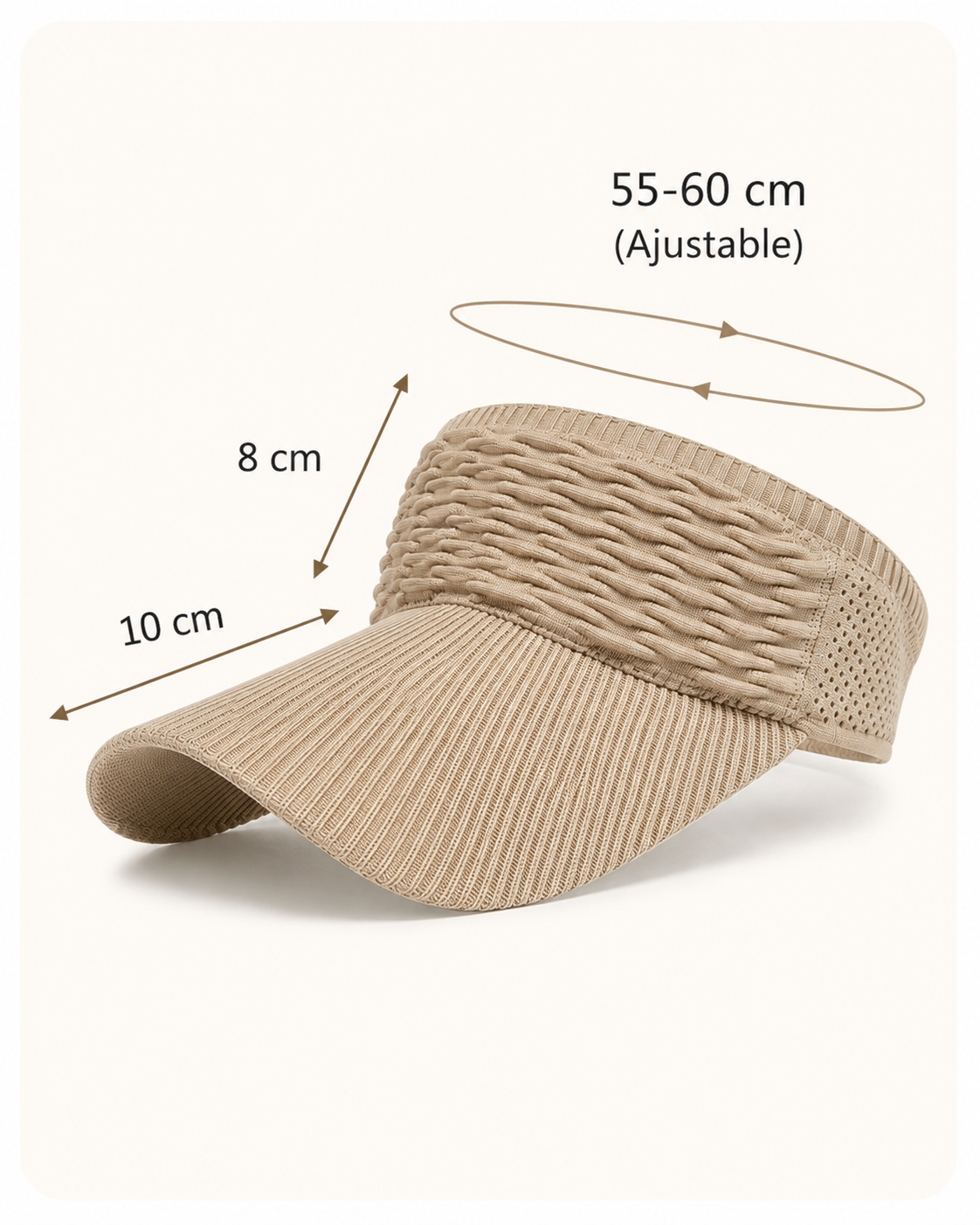 Visera Solar Rafia Elegance