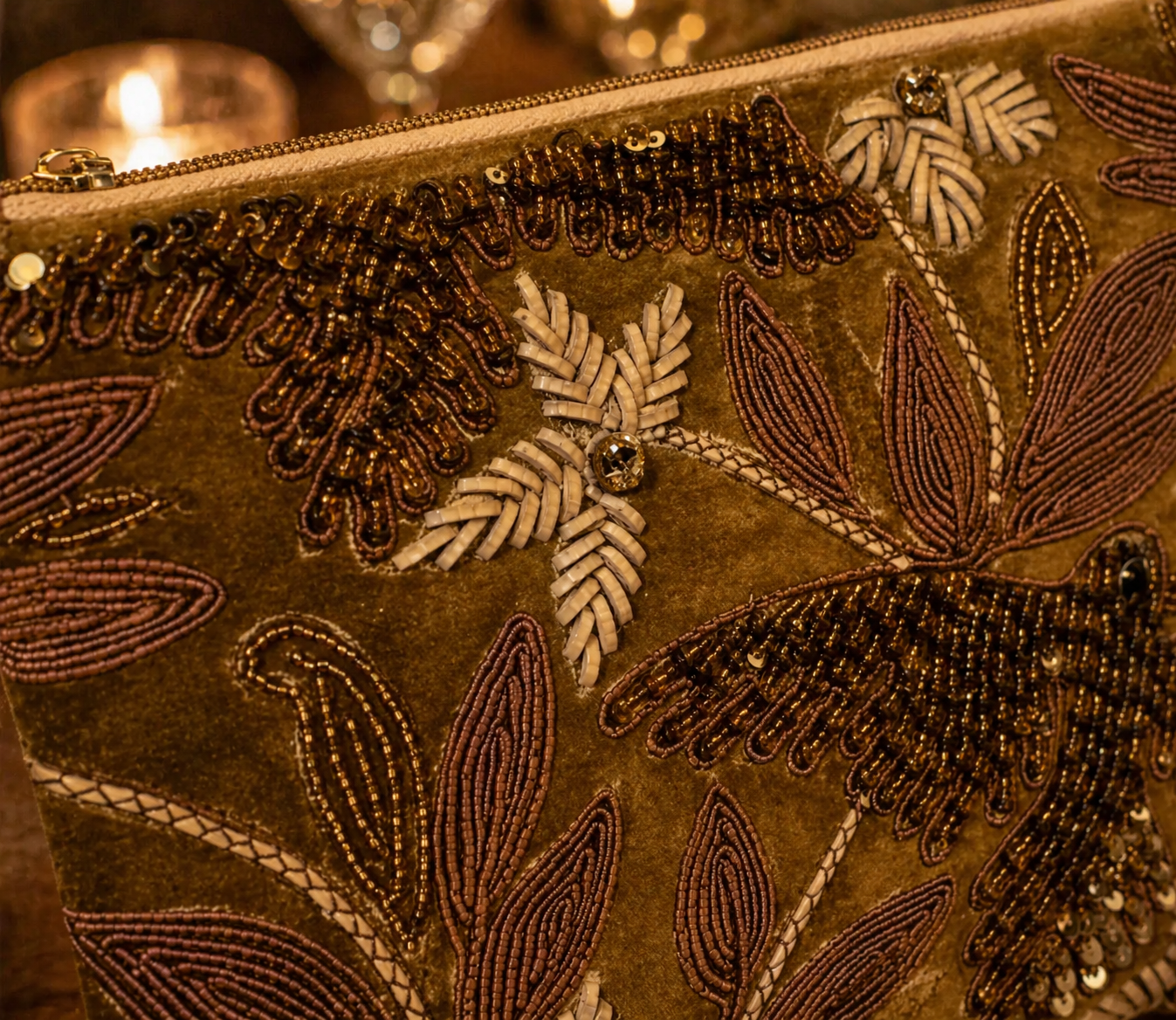 Selva | Cartera de Terciopelo