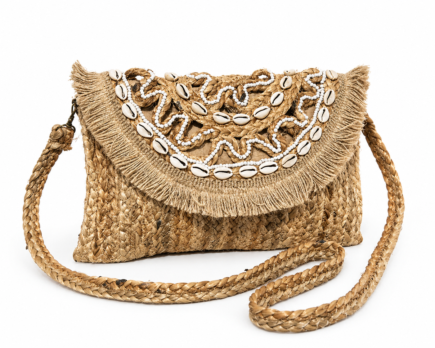 Cowrie| Bandolera de Yute