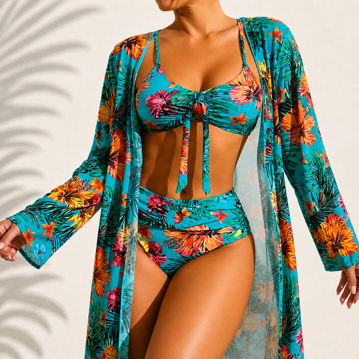Coral | Bikini 3 Piezas